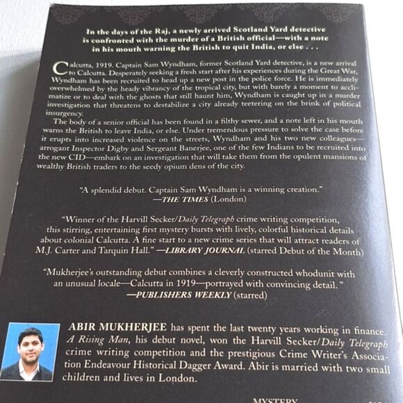 A Rising Man By Abir Mukherjee - Picture 5 of 5